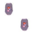 thumbnail image 3 of Methold chalecos a rayas para mascotas con letras 2Conjunto Violeta SG, 3 of 6