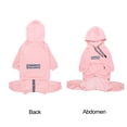 thumbnail image 2 of Chaqueta de invierno Yeapeeto para perros grandes y medianos, color rosa, 2 of 7