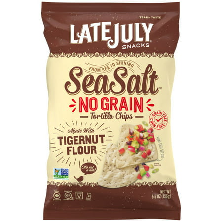 Late July Grain-Free Sea Salt Tortilla Chips, 5.5 Oz ...
