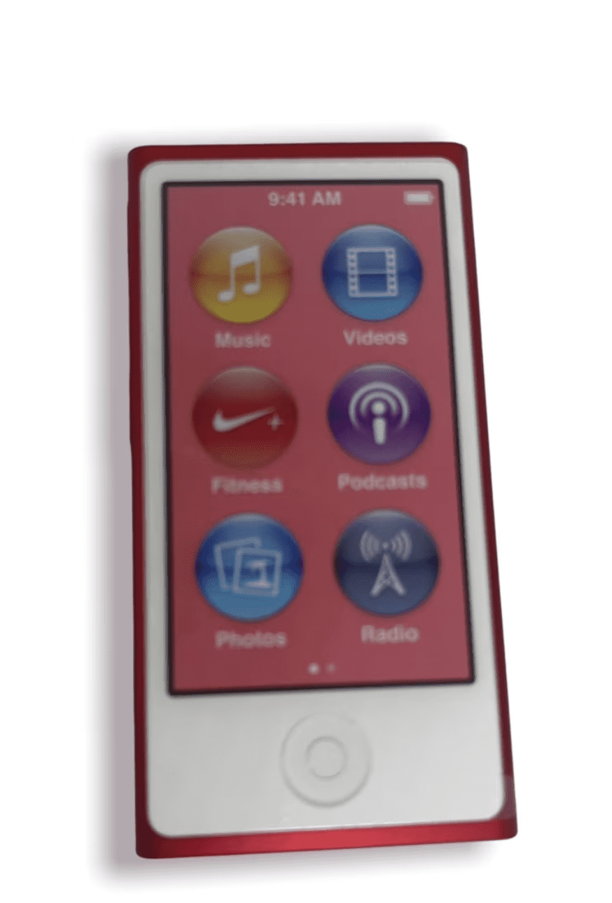 Pre-Owned iPod nano 7G 16GB Flash Portable Media Player - Walmart.com