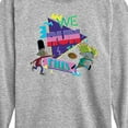 thumbnail image 3 of Hey Arnold! - Retro Arnold and Gerald - Toddler And Youth Long Sleeve Graphic T-Shirt, 3 of 5