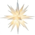 thumbnail image 3 of Kringle Traditions 14” White Moravian Star Christmas Star Light, White Christmas Star Outdoor Christmas Decoration, 3 of 8