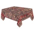 thumbnail image 1 of BSDHOME Vintage Persian Nature Animals Floral Rug Cotton Linen Tablecloth 60x84 inches Tablecover Desk Table Cloth For Dining Room, Tea Table, Picnics, Parties, 1 of 4