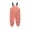 Watermelon Red, variant on Kids Waterproof Rain Pants with Suspenders, Toddler Boys Girls Windbreaker Jumpsuits, Outerwear Girls Bottoms 2-7 Y