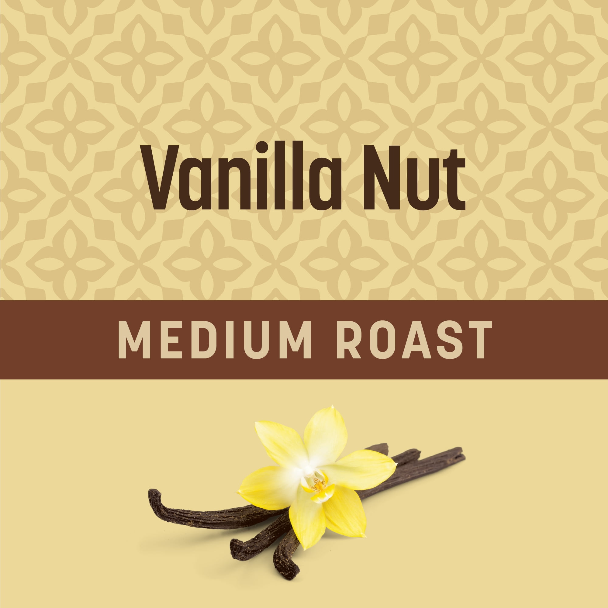(3 pack) Don Francisco's Coffee Vanilla Nut Medium Roast Coffee Pods 24 Count 100% Arabica