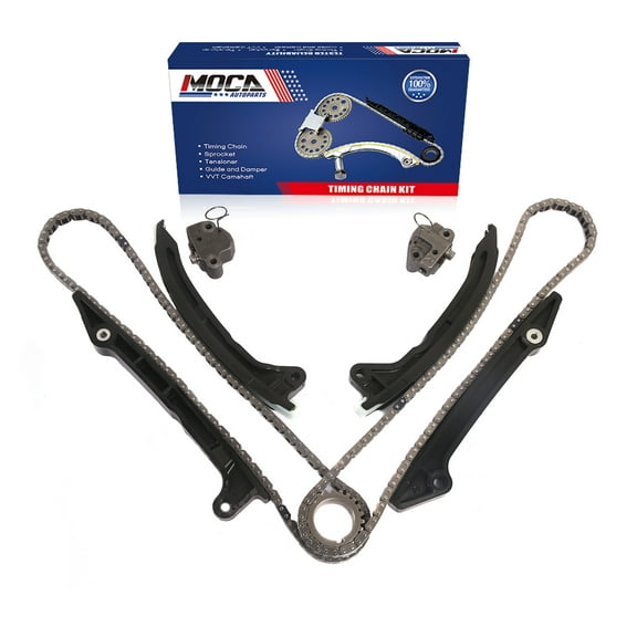 MOCA AUTOPARTS Timing Chain Kit Fit for 2010-2014 Ford F-150 6.2L & 2011-2015 Ford F-250 Super Duty 6.2L & 2011-2015 Ford F-350 Super Duty 6.2L