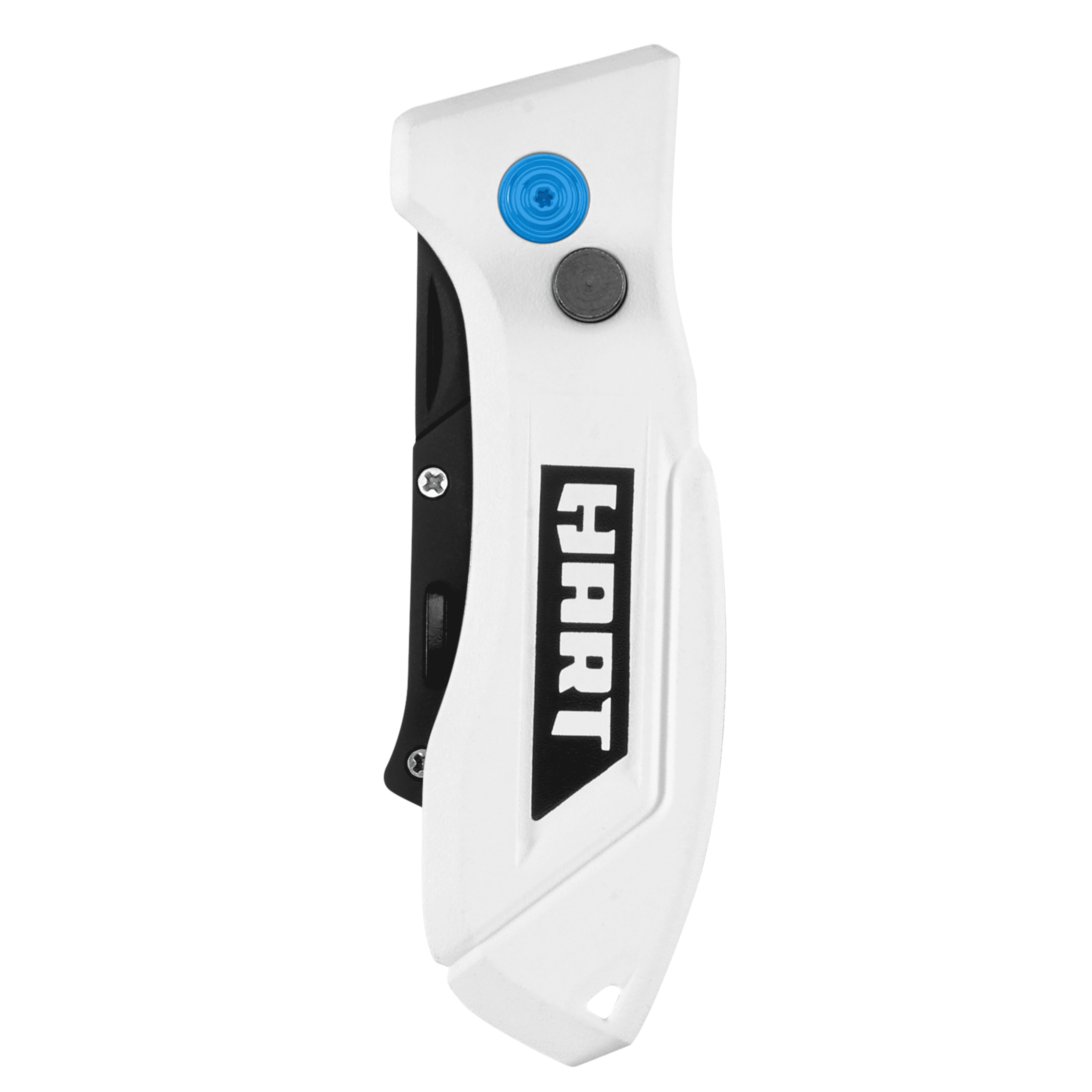 HART Compact Flip Utility Knife with Removable Belt Clip