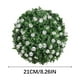 thumbnail image 2 of Decoración del hogar, decoración de habitaciones, decoración de paredes, planta simulada, rosa, decoración de interiores, techo, flor artificial de plástico, planta, bola de hierba simulada, 2 of 2