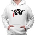 thumbnail image 2 of Cap Class of 2025 Hoodie Sweatshirt Unisex 3X-Large White, 2 of 5