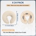 thumbnail image 3 of Fundas Face Cradle para mesa de masaje Macarrie, microfibra, 24 unidades, 3 of 7