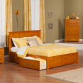 thumbnail image 2 of Atlantic Furniture Lit de Plate-Forme de Rangement Grand Urbain Madison en Caramel, 2 of 4