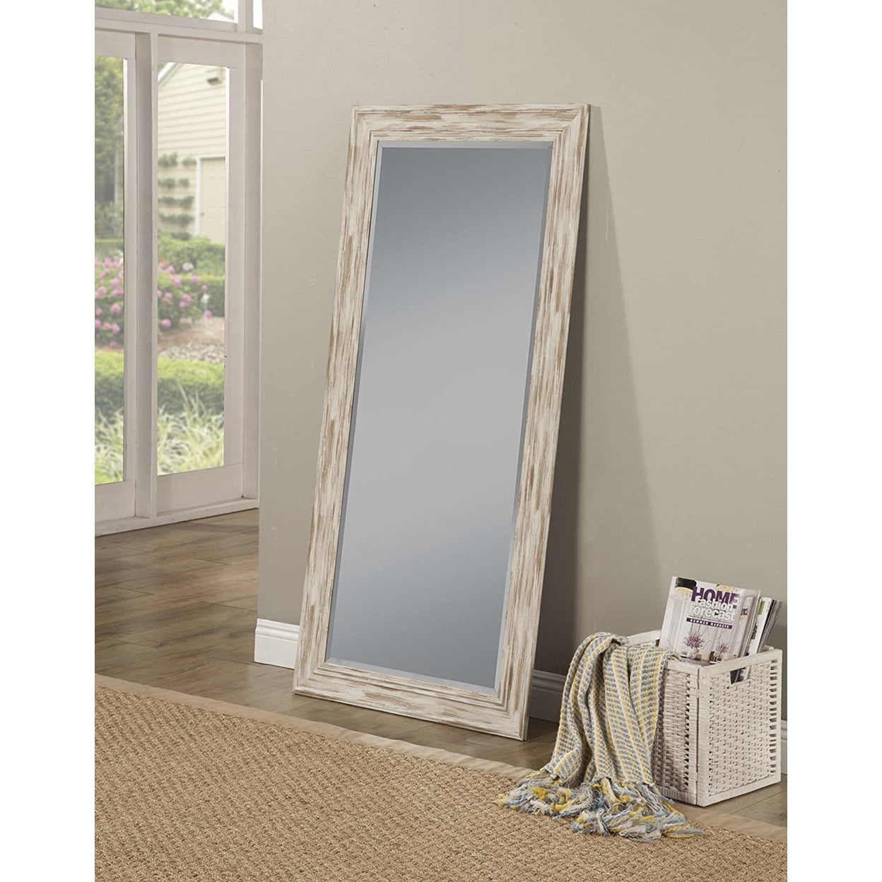 Sandberg Furniture Farmhouse Full Length Floor Mirror 31W x 65H