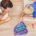 thumbnail image 4 of Juguetes antiestrés Fidget Push Bubble Autismo Necesita juego interactivo Niño adulto Ehuebsd Para estrenar, 4 of 9