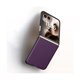 thumbnail image 1 of wonima11 for Motorola Razr 2024 Case,Anti-Scratch Slim Leather Hard Phone Case | Full-Body Shockproof Protective Cover for Moto Razr 2024 Purple, 1 of 1