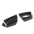 2pcs Side Mirror Cover Carbon Fiber Color Wing Mirror Cap Replacement