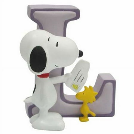 Peanuts Snoopy Letter L Westland Figurine #8582