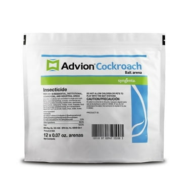 Advion Cockroach Gel - 4 Pack with Plunger and Two Tips