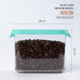 thumbnail image 3 of CAROOTU Household Kitchen Fresh-Keeping Square Sealed Storage Tank Durable Clear Storage Box, 3 of 7