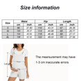 thumbnail image 3 of MNCEKFOD Women's Bermuda Shorts Maternity Jumpsuits Pregnancy Short Overalls with Adjustable Shoulder Strap Lounge Short Pants Blue L, 3 of 8