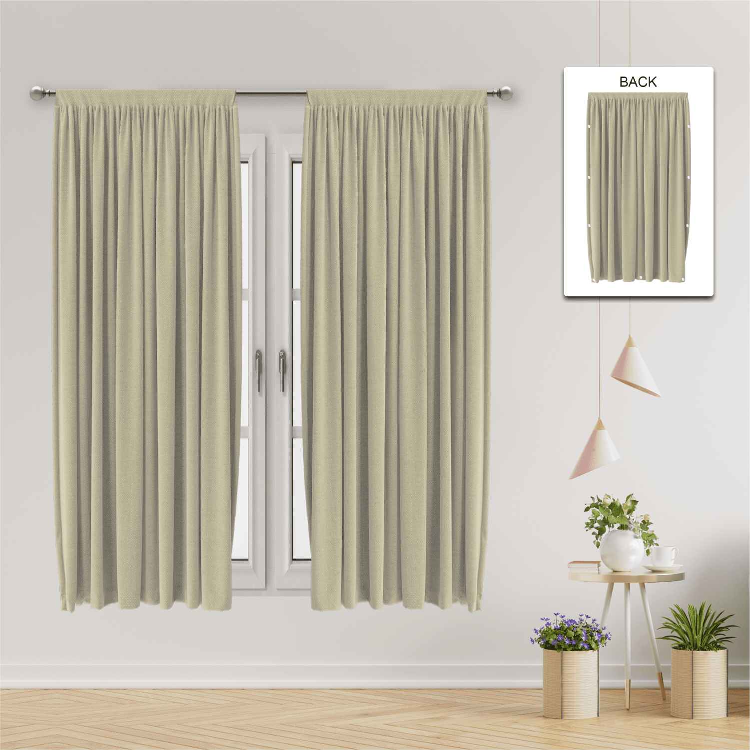 Washing Thermal Backed Curtains