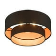 thumbnail image 4 of Livex Lighting - Sentosa - 3 Light Large Semi-Flush Mount In Mid-Century Modern, 4 of 13