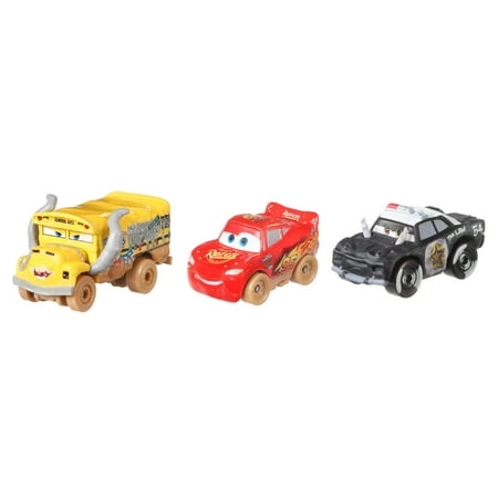 Disney/Pixar Cars Mini Racers 3-Pack (Styles May Vary)
