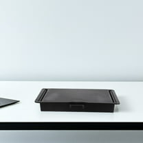 Masteelf 2pcs Slide Out Drawer Under Desk Pencil Holder Kitchen Organizer Storage Supplies Home Desk Organizer Stationery Storage Containers