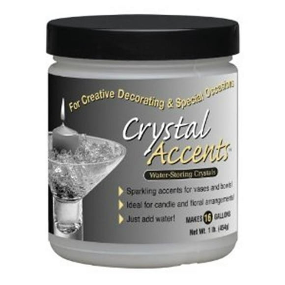 JRM Chemical CA-100A Cristal Accents 1 lb Pot Aqua Marine -pack de 6