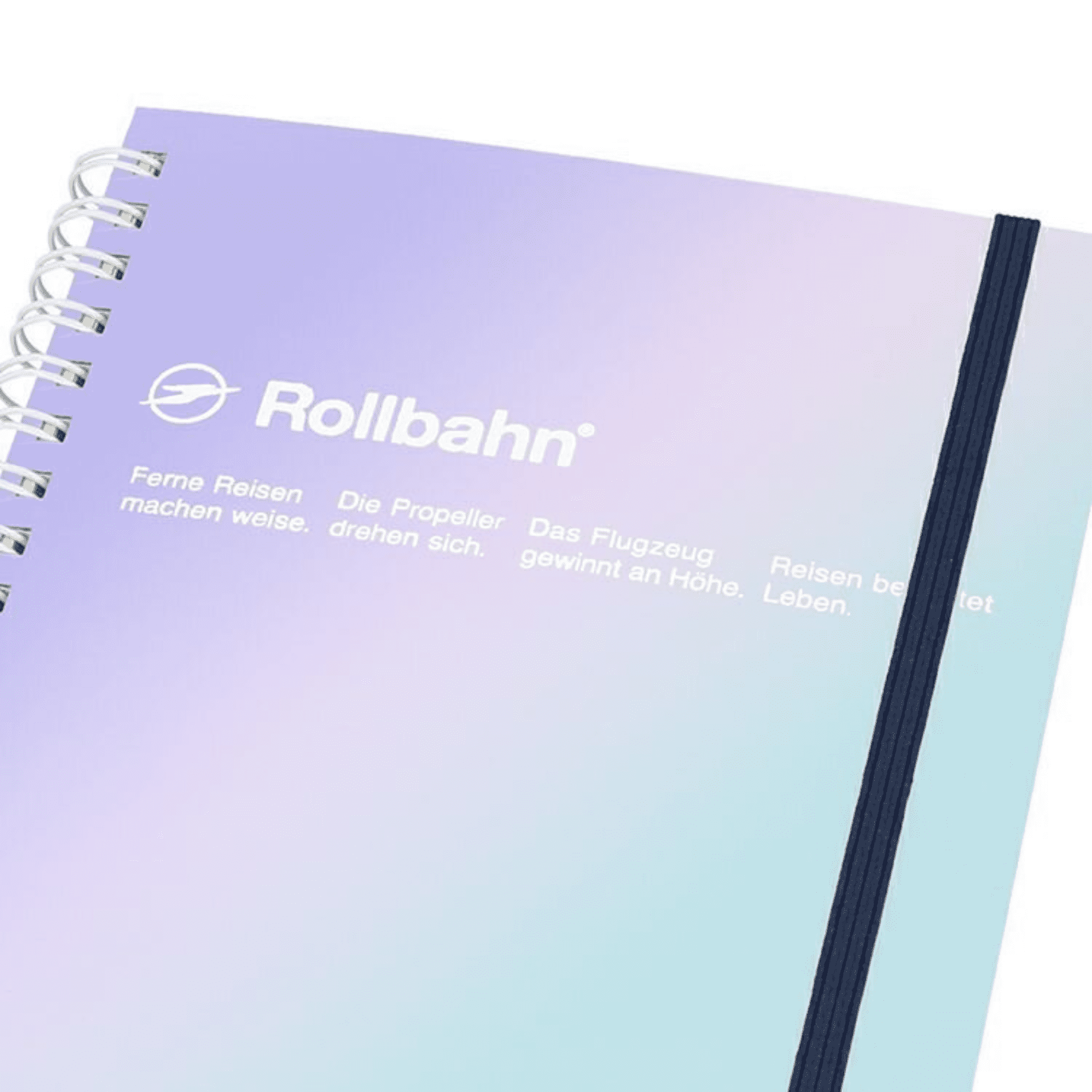 Delfonics Rollbahn Spiral Classic Notebooks: 6-1/2 in. x 8-1/2 in. (Silver) A5