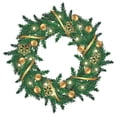 thumbnail image 5 of Marryso Christmas Wreath for Front Door New Christmas Wreath Stickers Santa Claus Glass Window Wall Decoration Wall Stickers, 5 of 9