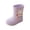 Purple, variant on Toddler and Kids' Rain Boots, Waterproof Rubber Rainboot, Girls/Boys Light Water Shoes for Park/Hiking