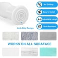 thumbnail image 4 of Lssam Spring Tension Rod Set Adjustable 26 to 39 Inch Small Curtain Rod No Drilling Expandable for Doors Windows 28 to 36 Inch, White, 1 Piece, 4 of 8