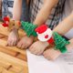 thumbnail image 2 of Navidad brillante círculo Santa ciervo árbol bofetada brillante Pat círculo pulsera niños pulsera pulsera Xemadio FLD-3677, 2 of 8