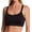 Black, variant on Women's Bali DFMSBR Comfort Revolution Modern Seamless Bralette (Black 2X)
