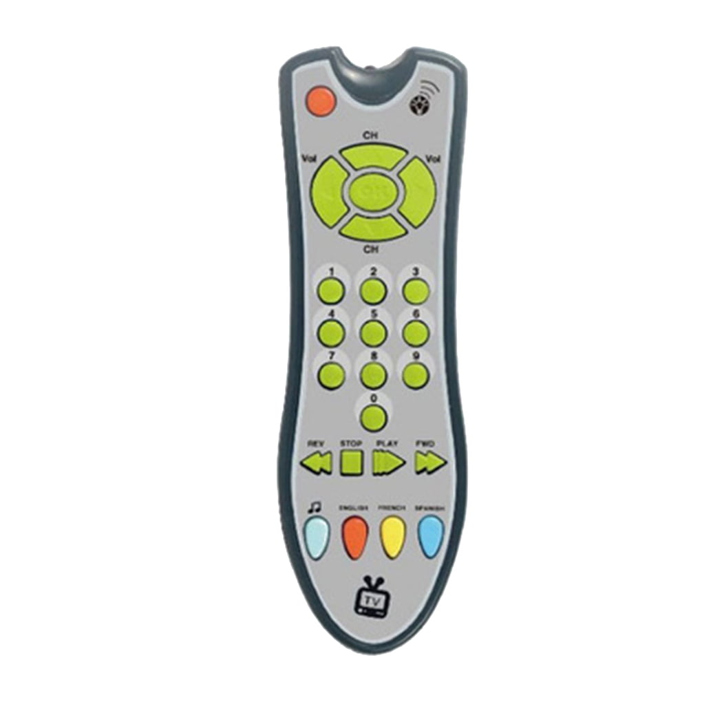 Kids Music TV Remote Control Early Educational Toy Numbers Learning Baby Gifts 