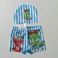 thumbnail image 3 of Kids Swim Trunks Cute Cartoon Print Beach Shorts Boys Bathing Suits for Boys 5-6 Years, 3 of 3