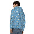 thumbnail image 4 of Naloa Dolphin Lovers Men’s Hoodies, Zip up Hoodie, Sweatshirts,Hoodies for Men Sizes S-3XL-3X-Large, 4 of 5