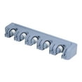 thumbnail image 3 of Mop Broom Holder Multifunctional Space Saving Broom Wall Mounted Rack for Kitchen Bathroom Garden Garage B, 3 of 22