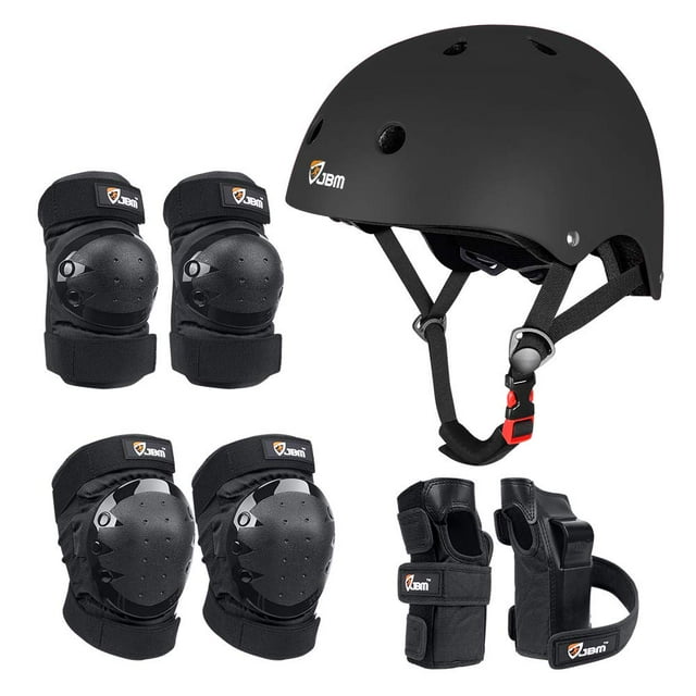 Set de equipo de protección JBM para adultos y niños para principiantes en patinaje