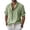 Light Green, variant on OIOLOYJM Men's Henley T-Shirt Casual Short Sleeve Button Shirts Summer Fashion Basic Beach Vacation Lightweight Breathable Tops Complexion 3XL