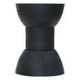 thumbnail image 4 of Wisdom Side Table Black End Table, Modern Style, Painted Mango Wood round shape tabletop, Mango Wood, Indoor Living, 4 of 7