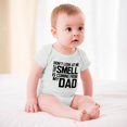 thumbnail image 3 of Don’t Look at Me That Smell Is Coming From Dad - Baby Clothes - Funny Newborn Bodysuit Outfits for Boys And White-style-1 6months, 3 of 7
