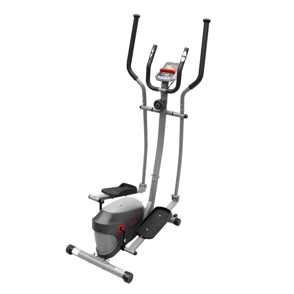 Sunny Health & Fitness Connected Low Impact Elliptical, Performance Interactive Series w Smart Bluetooth & FREE SunnyFit® App- SF-E320033