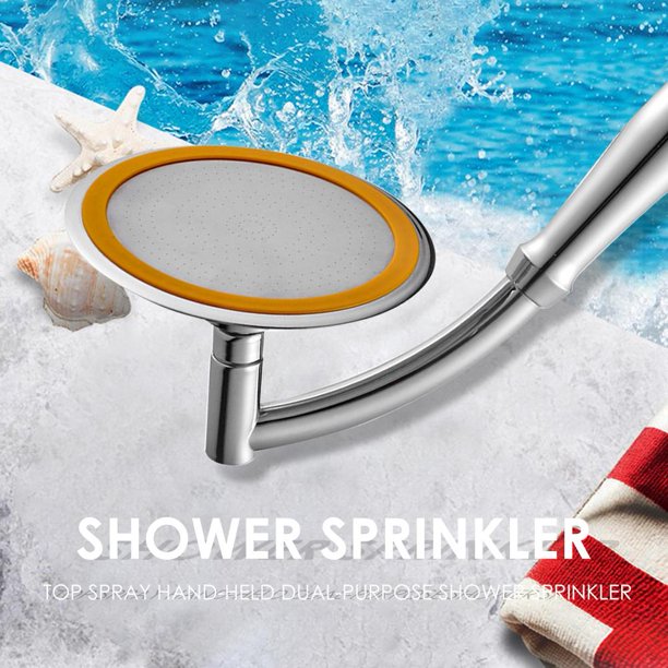 PULVERIZADOR DE lluvia grande y redondo ajustable para baño cabezal de Likrtyny ducha de mano de alta presión 2 15 pulgadas 360