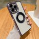thumbnail image 1 of Funda de lujo con diamantes brillantes para iPhone, carcasa chapada con gradiente Magsafe para iPhone 14 Pro Max, 11, 12, 13 Pro Max, 14 Plus Fivean unisex, 1 of 2