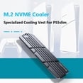 thumbnail image 4 of SunyaMood For PS5 Slim SSD Heatsink  th Thermal Silicone Pads Cooling Acc ories Kit, 4 of 9