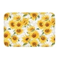 thumbnail image 7 of Cauagu Artistic Marble Pattern Sunflower Print Front Door Mat for Indoor Entrance 16x24 Inche,Absorbent Doormat Washable Carpet for Bathroom/Garage/Kitchen/Entry/Back, 7 of 7