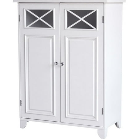Prairie Double Door Floor Cabinet White