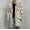 A_ Khaki, variant on Men's Fluffy Jackets Winter Faux Fur Warm Luxury Coats Open Front Lapel Collar Long Sleeve Fashion Long Jacket Khaki XXXL