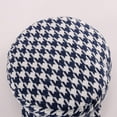 thumbnail image 3 of CoCopeaunts Beret Hats for Women Autumn Winter Hat Lattice Flat Top Men Wide Brim Newsboy Cap Female Keep Warm Military Cap, 3 of 7